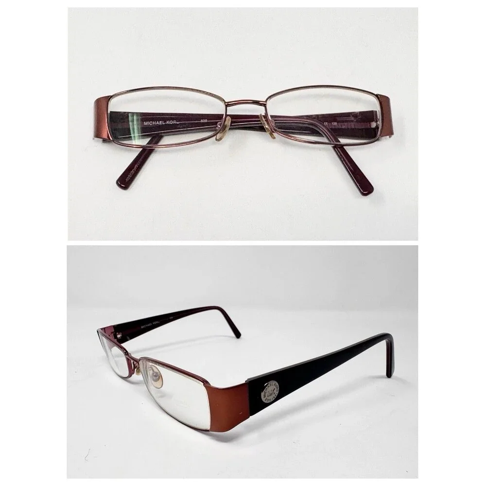 Michael Kors M2437 Eyeglass Frames Only 51-18-135 Copper Burgundy 609 Authentic